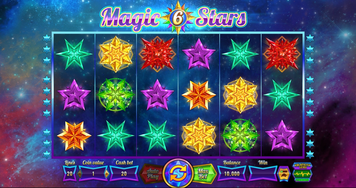 Magic Stars 6 Slot Gameplay