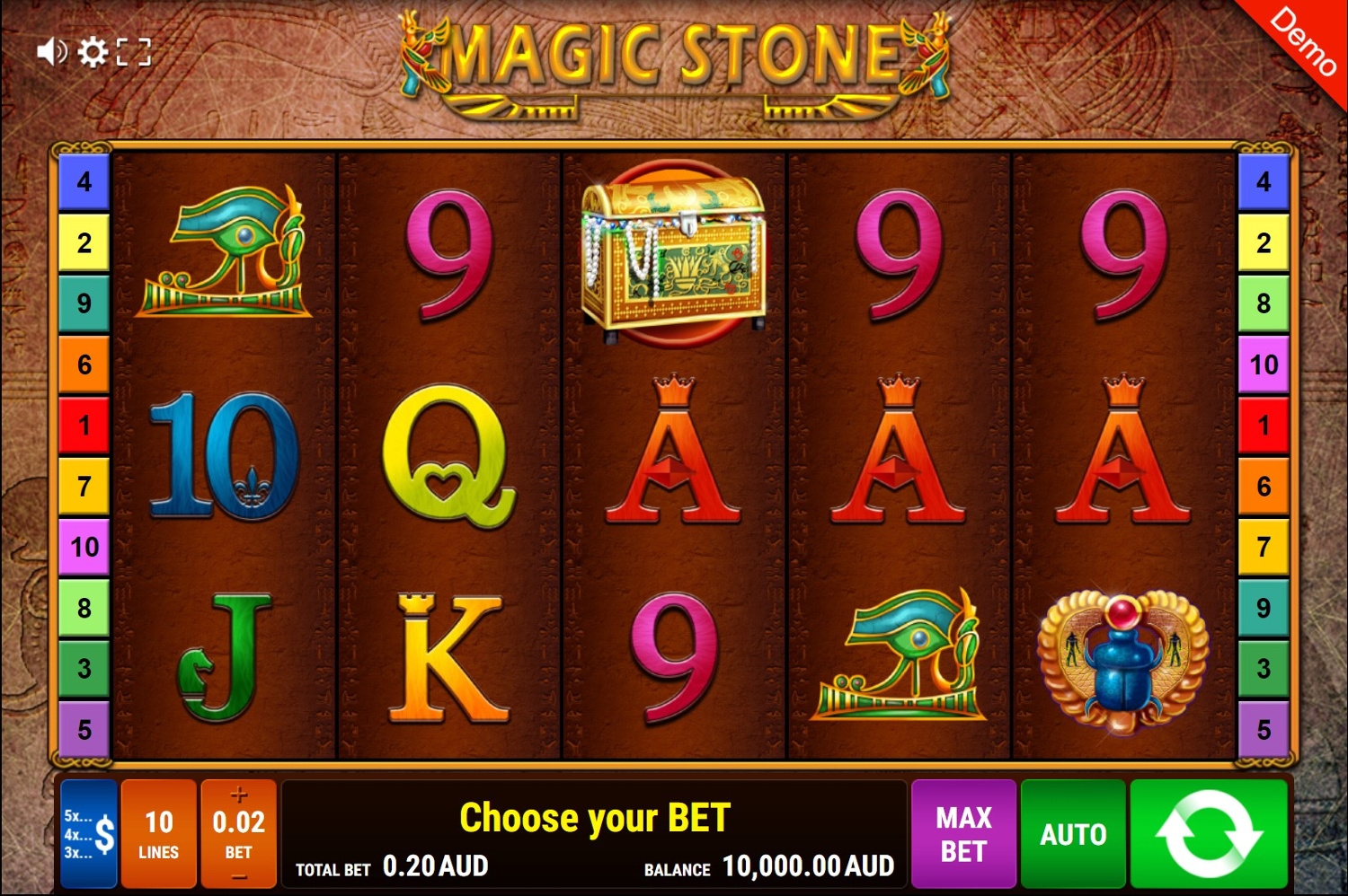 Magic Stone Slot Gameplay