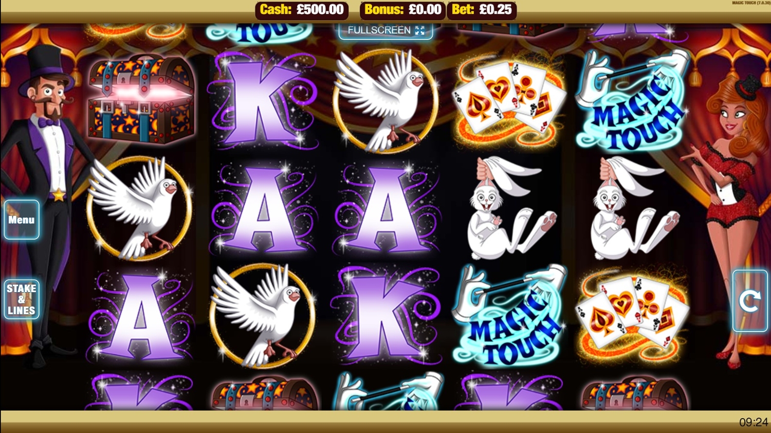 Magic Touch Slot Gameplay