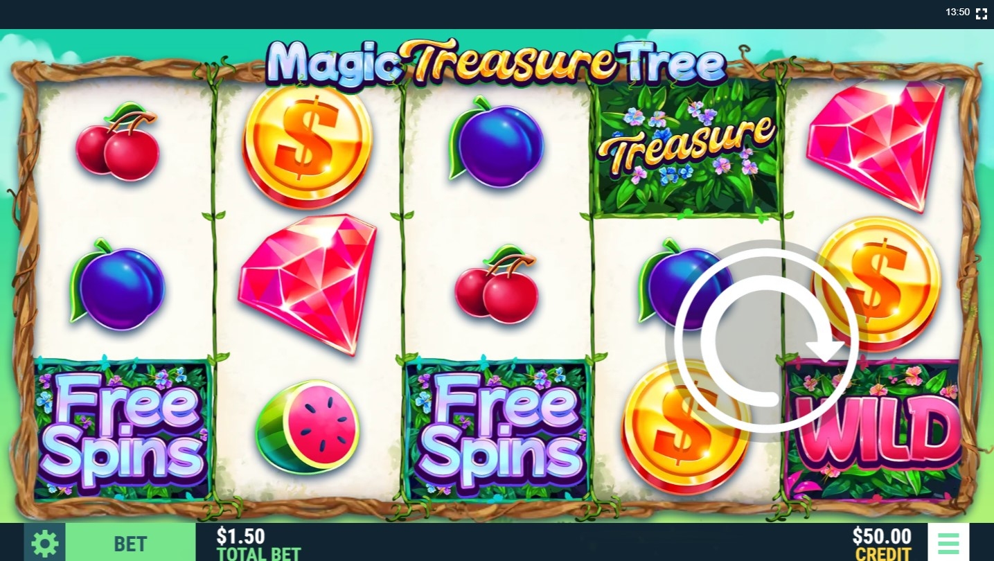 Magic Treasure Tree Slot Gameplay