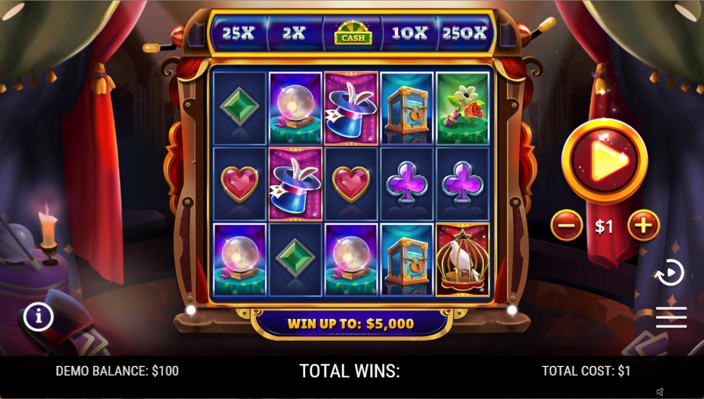 Magic Winnings Slot Gameplay