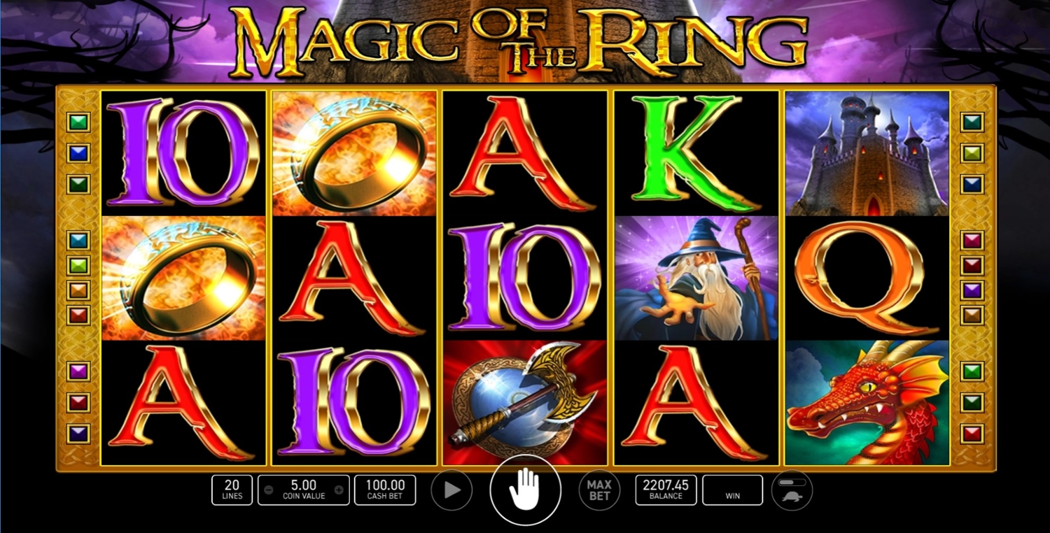Magic of the Ring Slot Gameplay