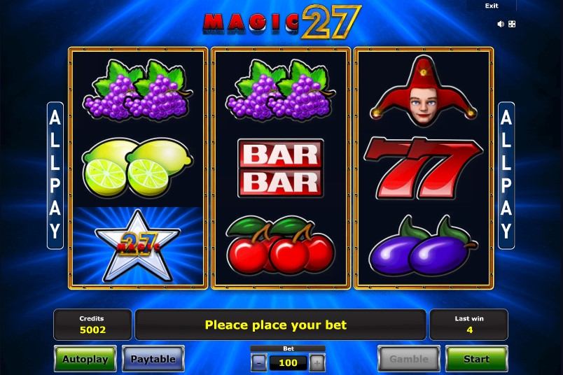 Magic 27 Slot Gameplay