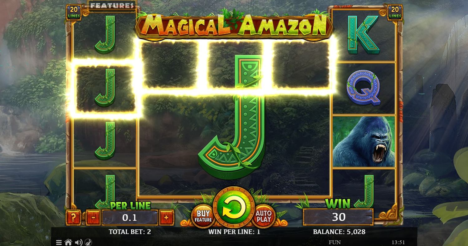 Magical Amazon Slot Gameplay
