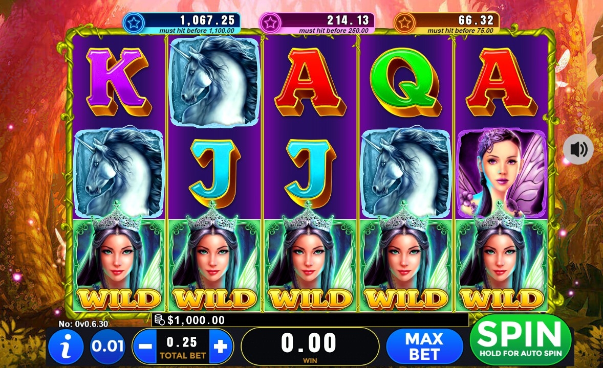 Magical Fairies Deluxe Slot Gameplay