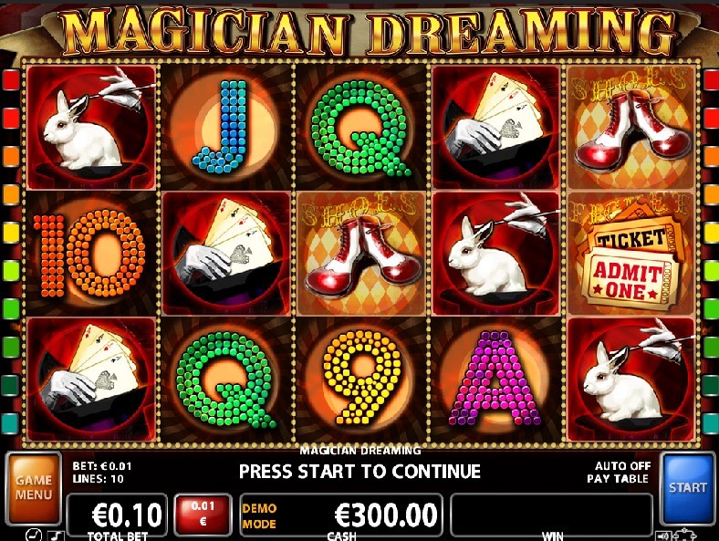 Magician Dreaming Slot Gameplay