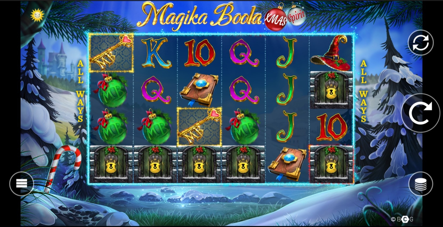Magika Boola Xmas Spirit Slot Gameplay