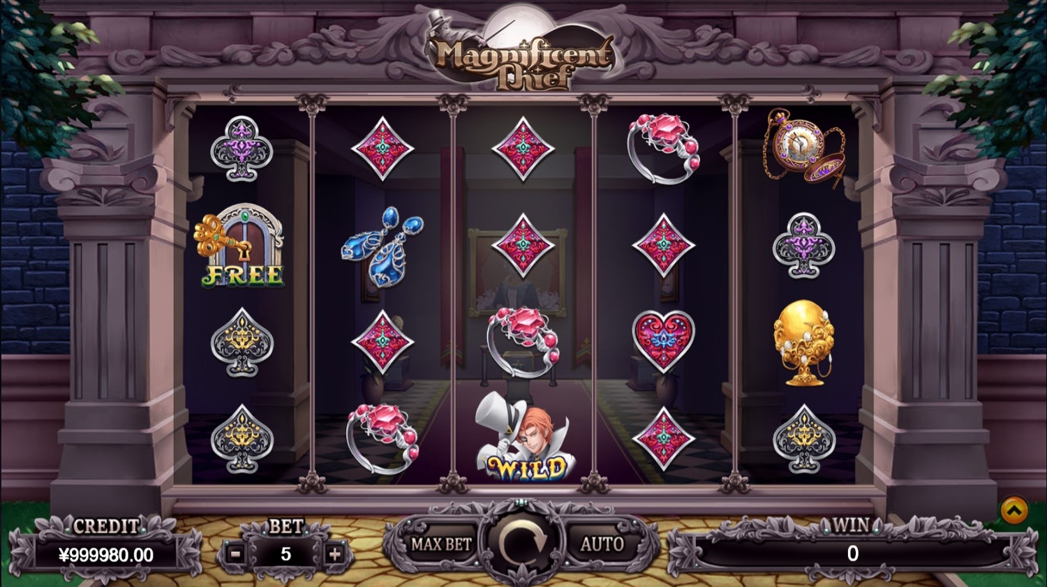Magnificent Thief Slot Gameplay