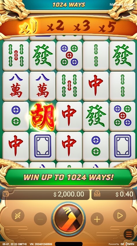 Mahjong Dragon Slot Gameplay
