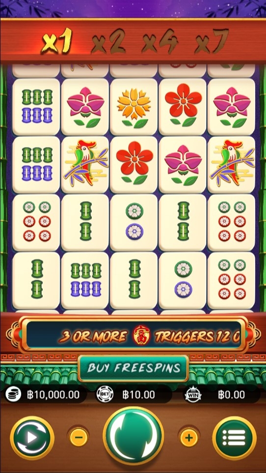 Mahjong Legend Slot Gameplay