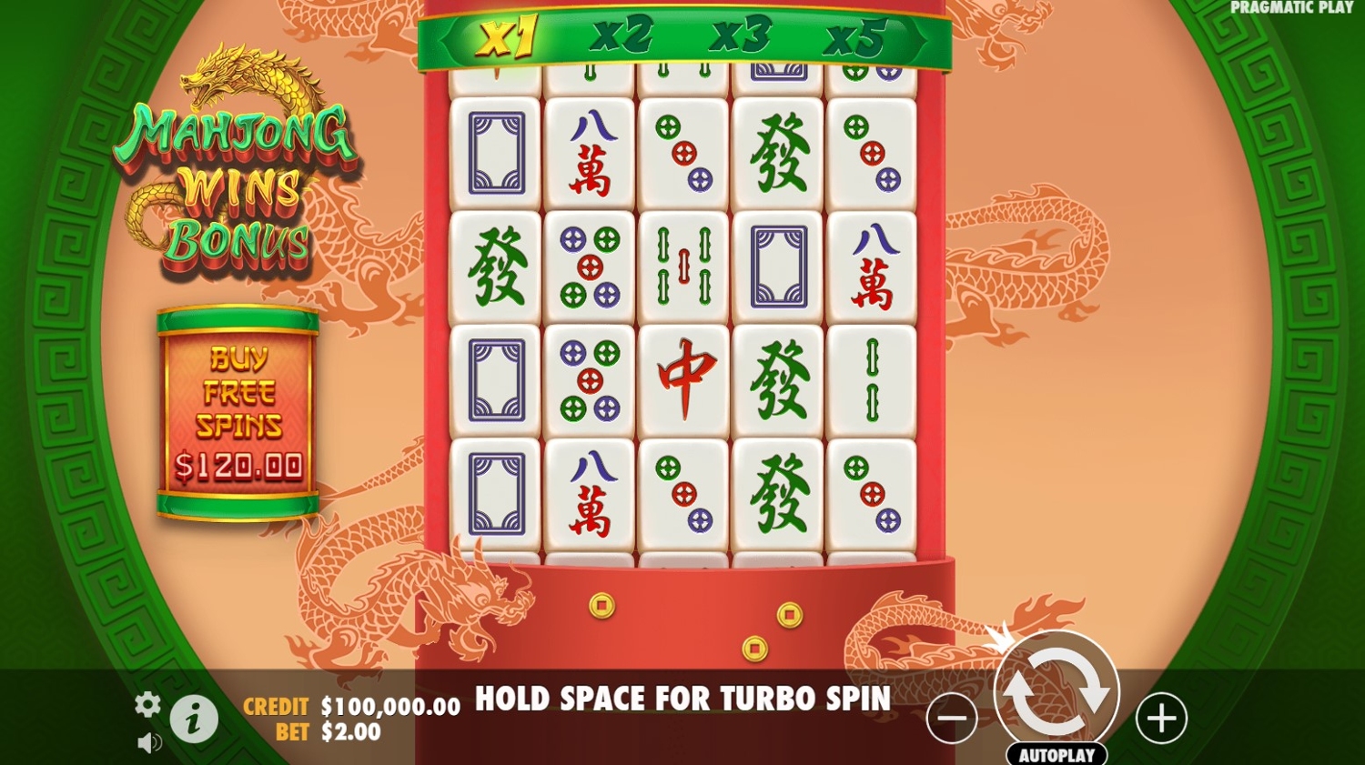 Mahjong Wins Bonus Slot Gameplay