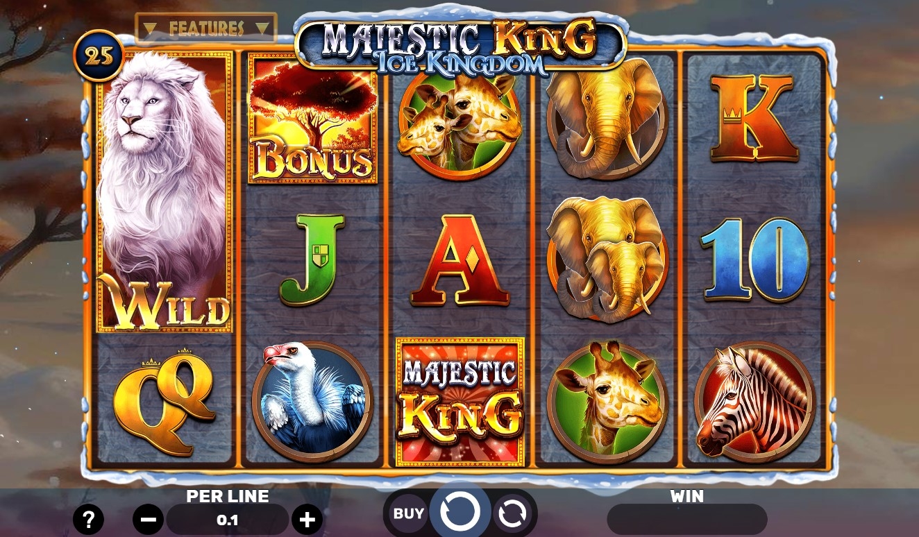 Majestic King - Ice Kingdom Slot Gameplay