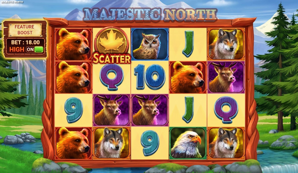 Majestic North Slot Gameplay