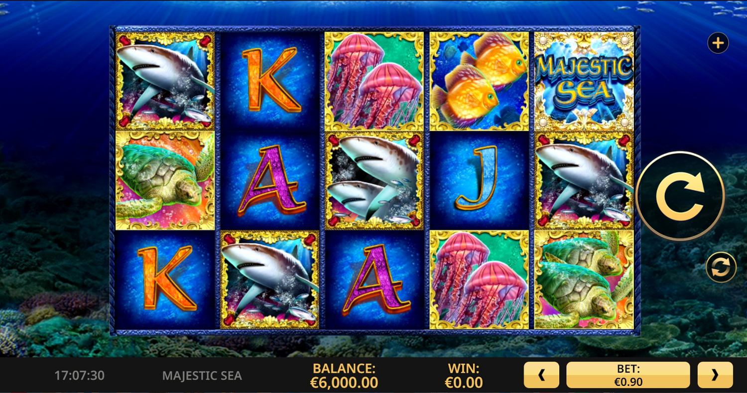 Majestic Sea Slot Gameplay