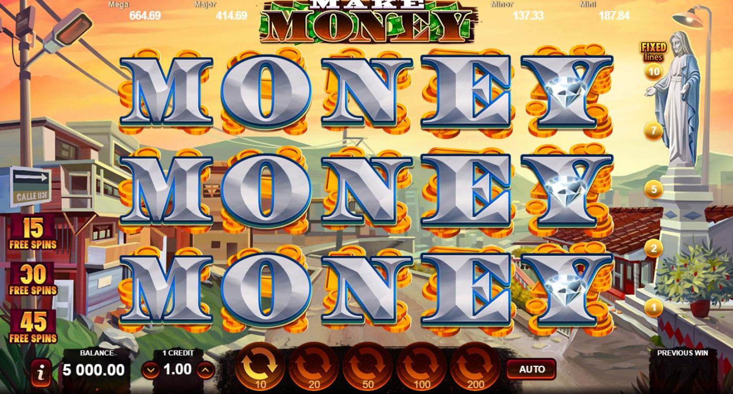 Make Money Slot Gameplay