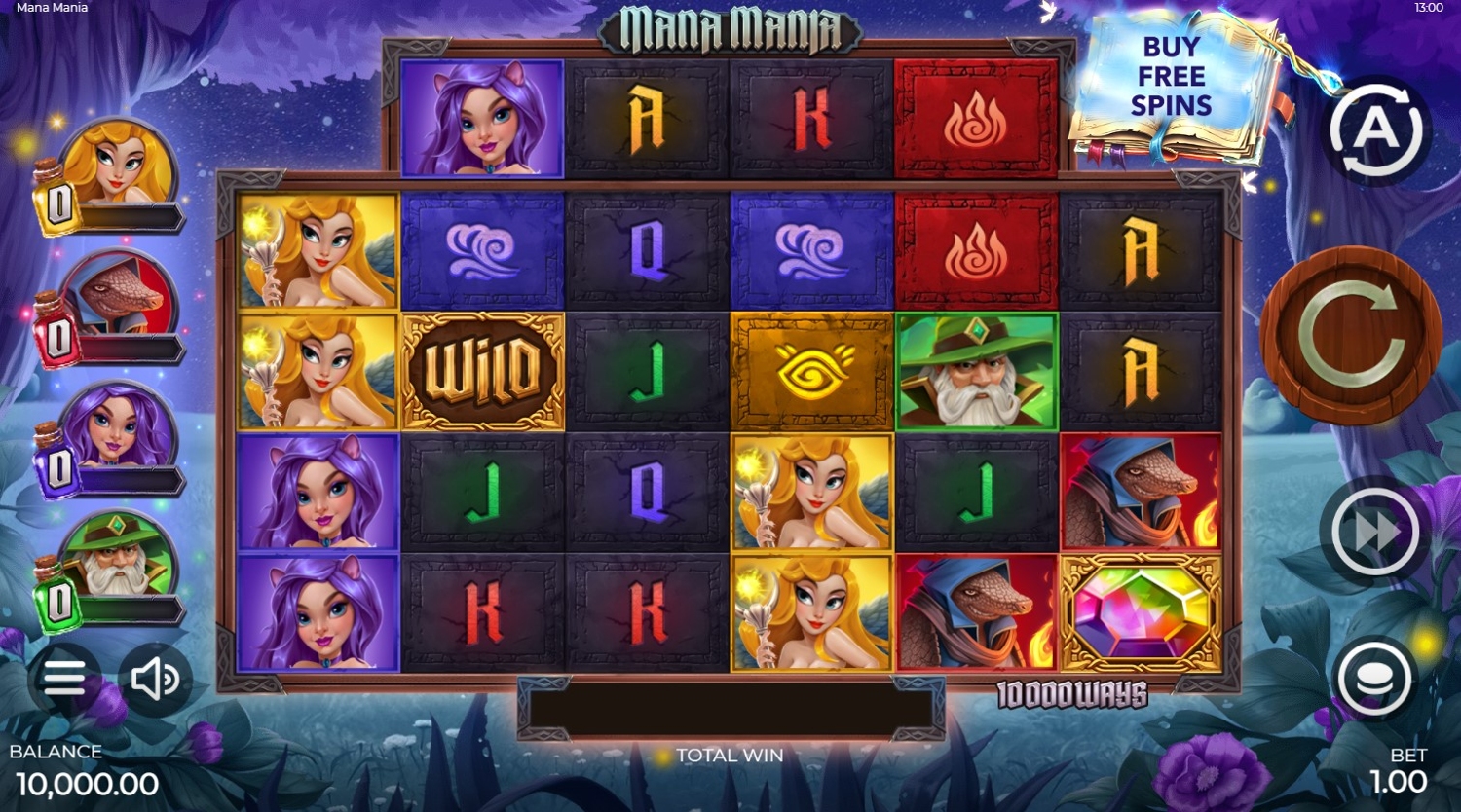 Mana Mania Slot Gameplay