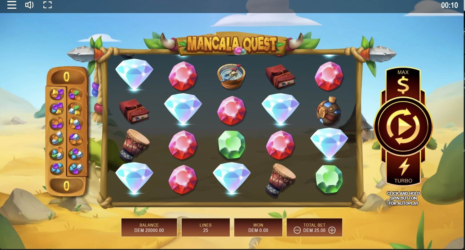 Mancala Quest Slot Gameplay