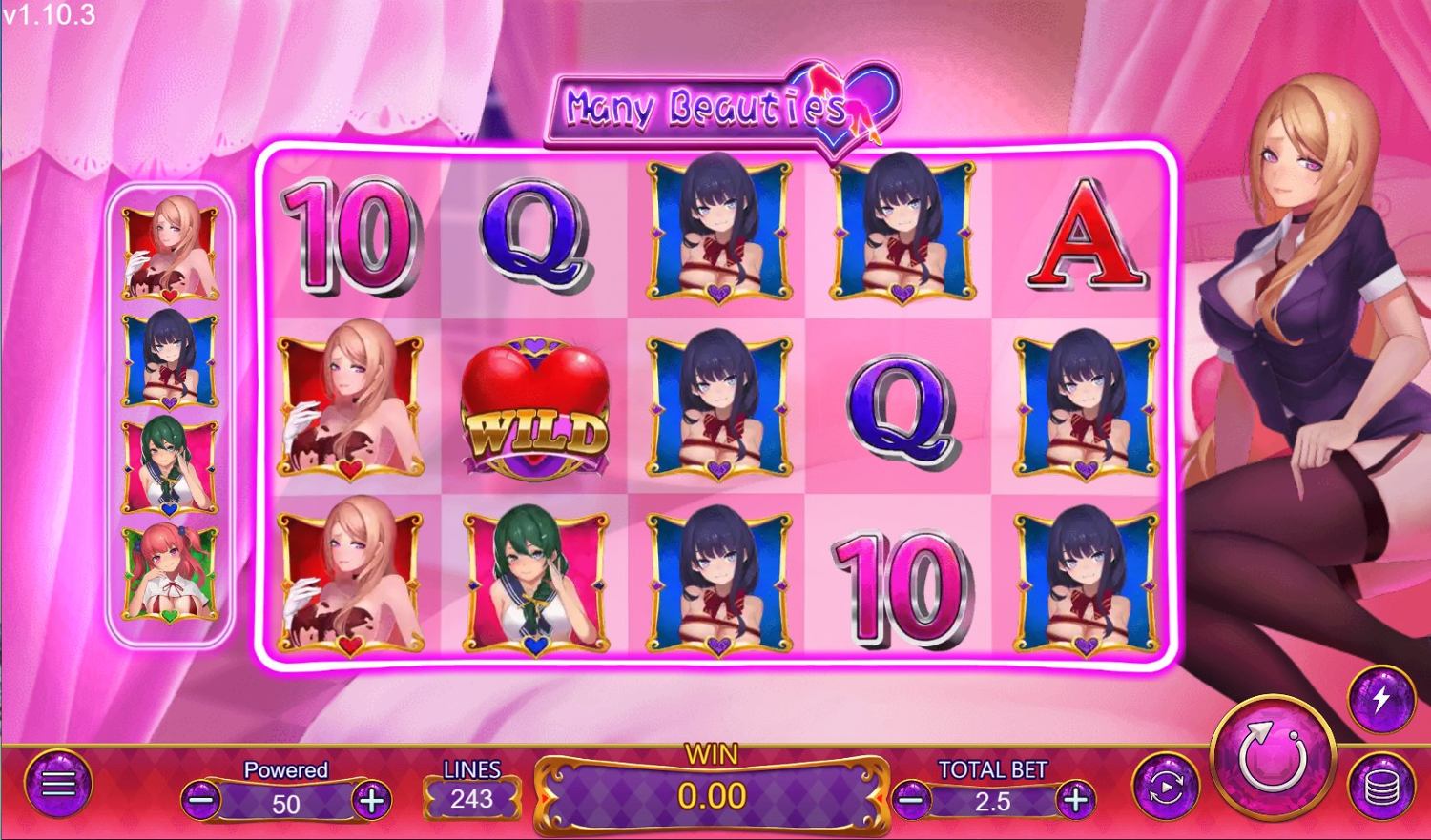 Many Beaties Slot Gameplay