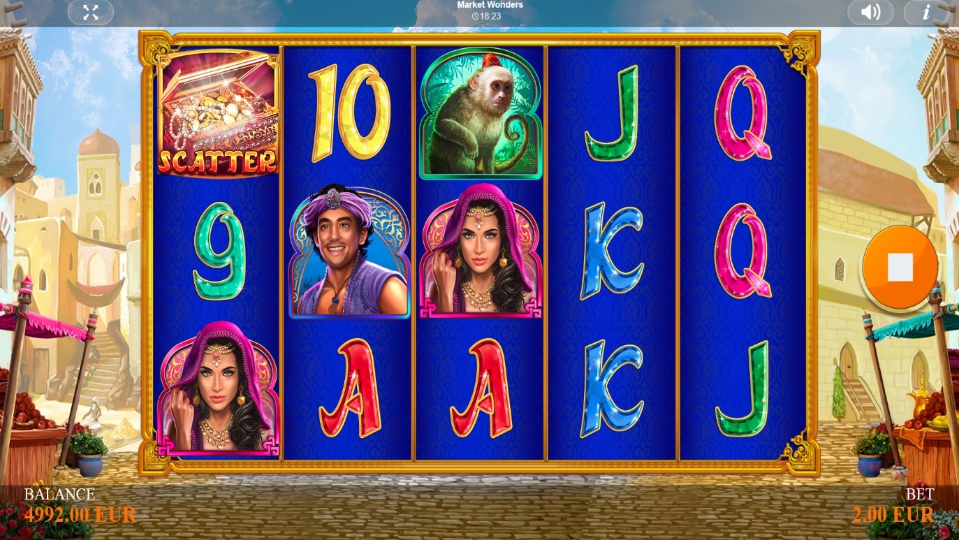 Market Wonders Slot Gameplay