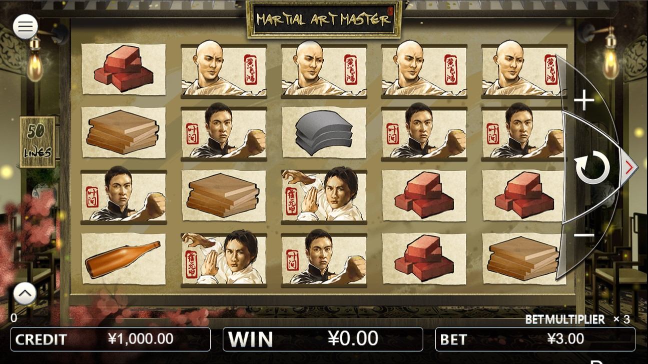 Martial Art Master Slot Gameplay