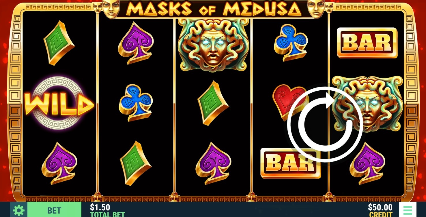 Masks Of Medusa Slot Gameplay