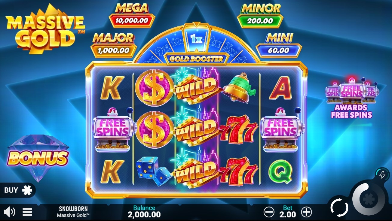 Massive Gold Slot Gameplay