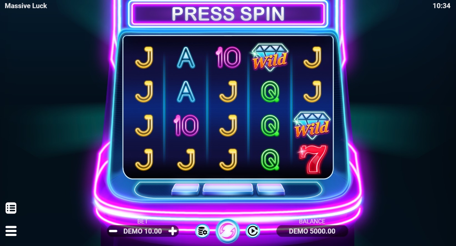Massive Luck Slot Gameplay