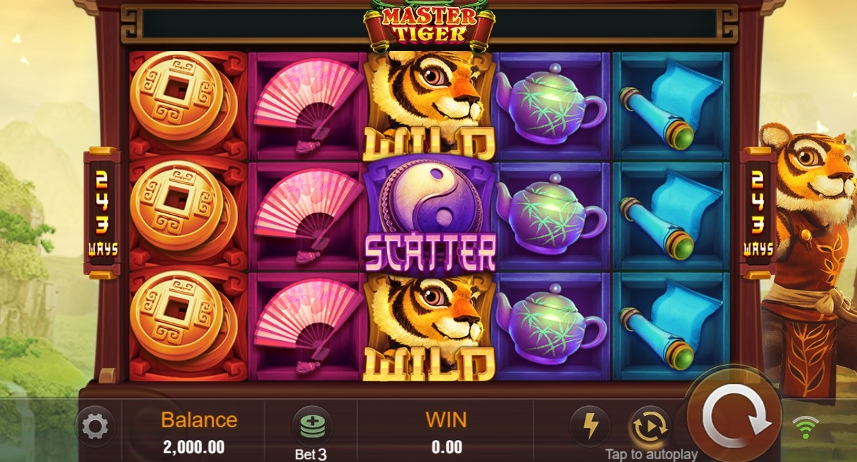Master Tiger Slot Gameplay