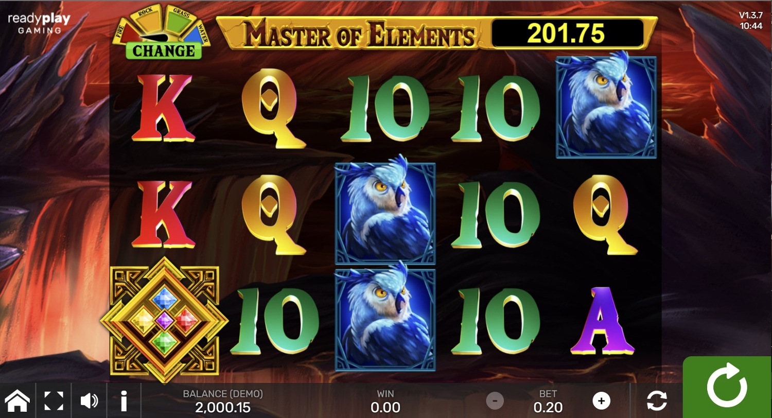 Master of Elements Slot Gameplay