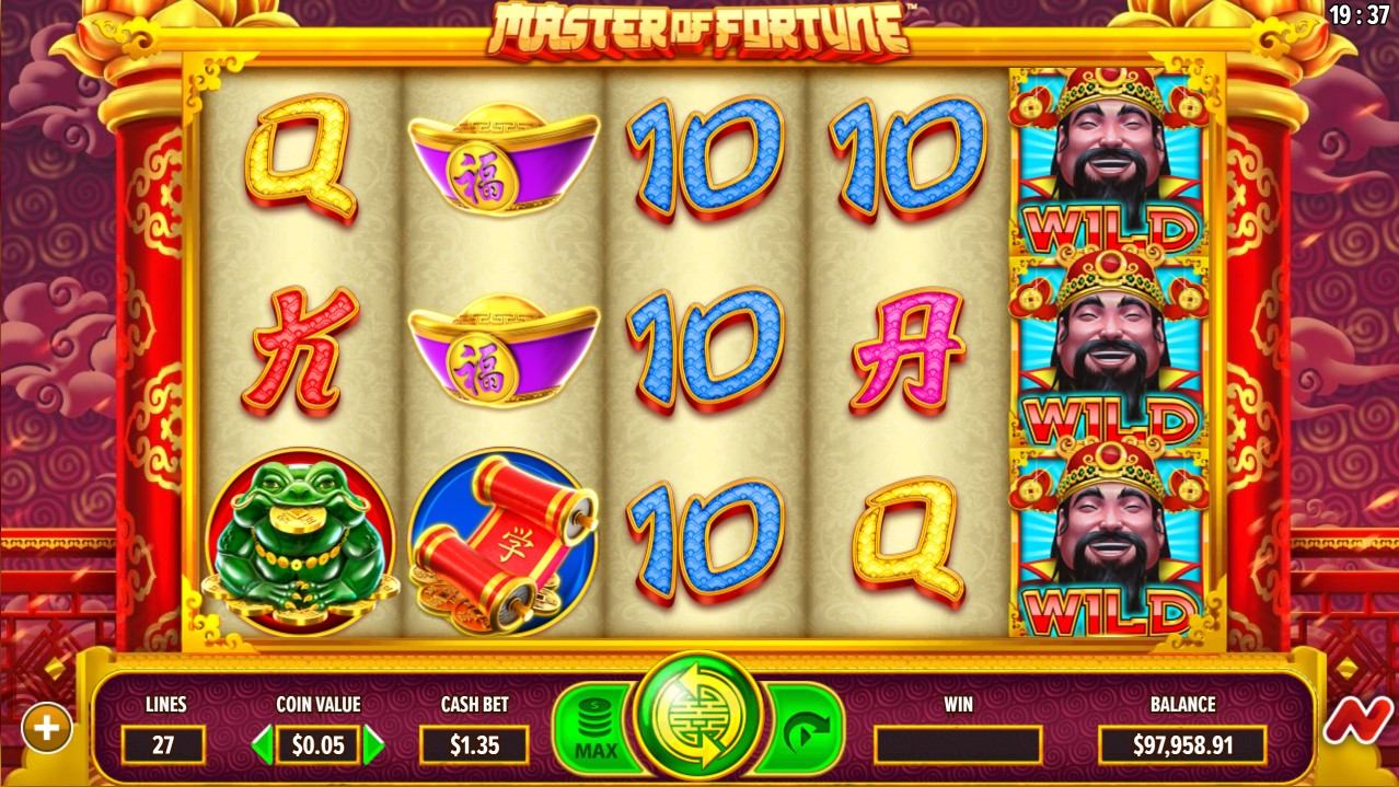 Master of Fortune Slot Gameplay