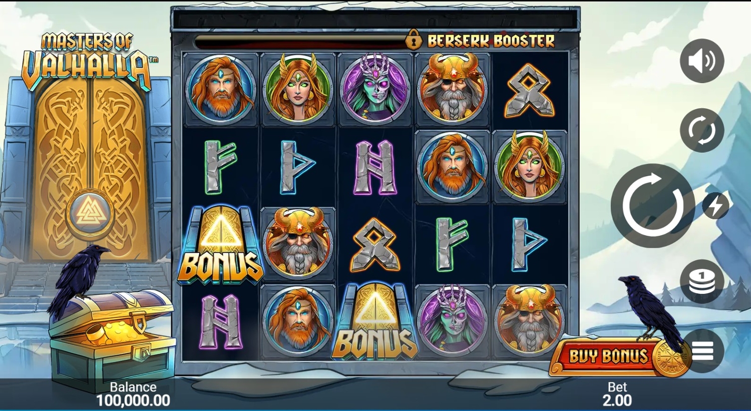 Masters Of Valhalla Slot Gameplay