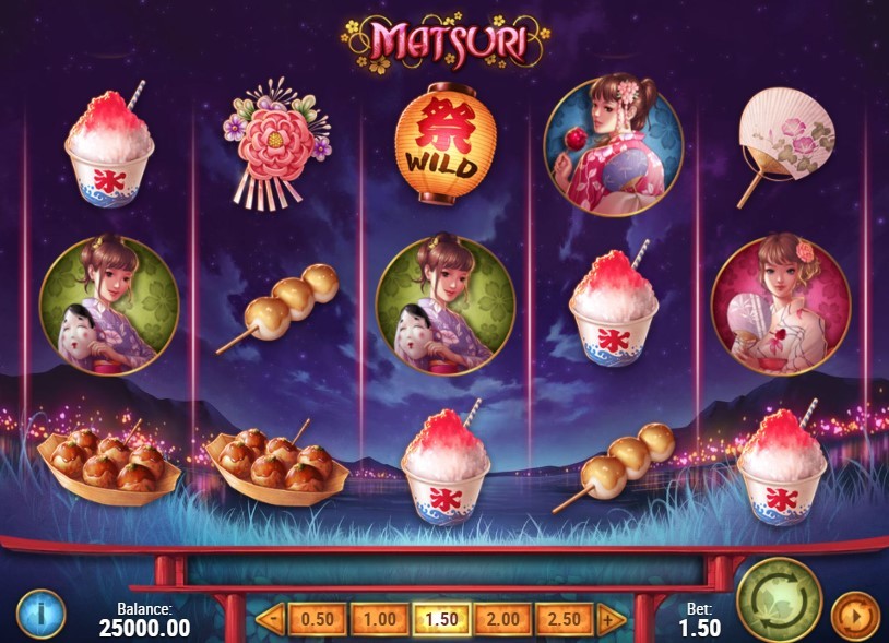 Matsuri Slot Gameplay