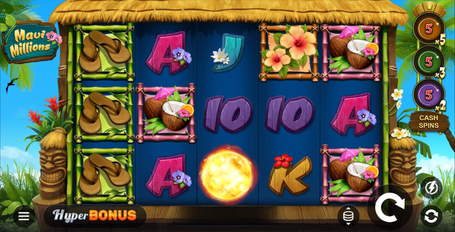 Maui Millions Slot Gameplay