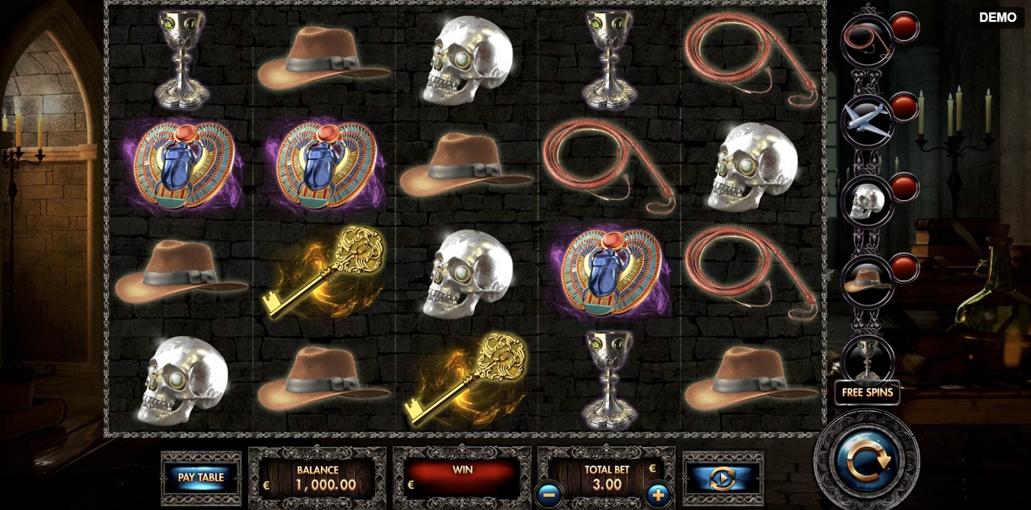 Max Dangerous and the Lost Relics Slot Gameplay