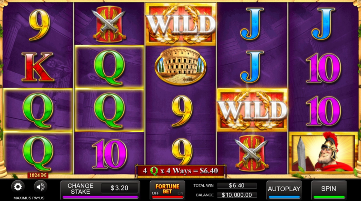 Maximus Payus Slot Gameplay