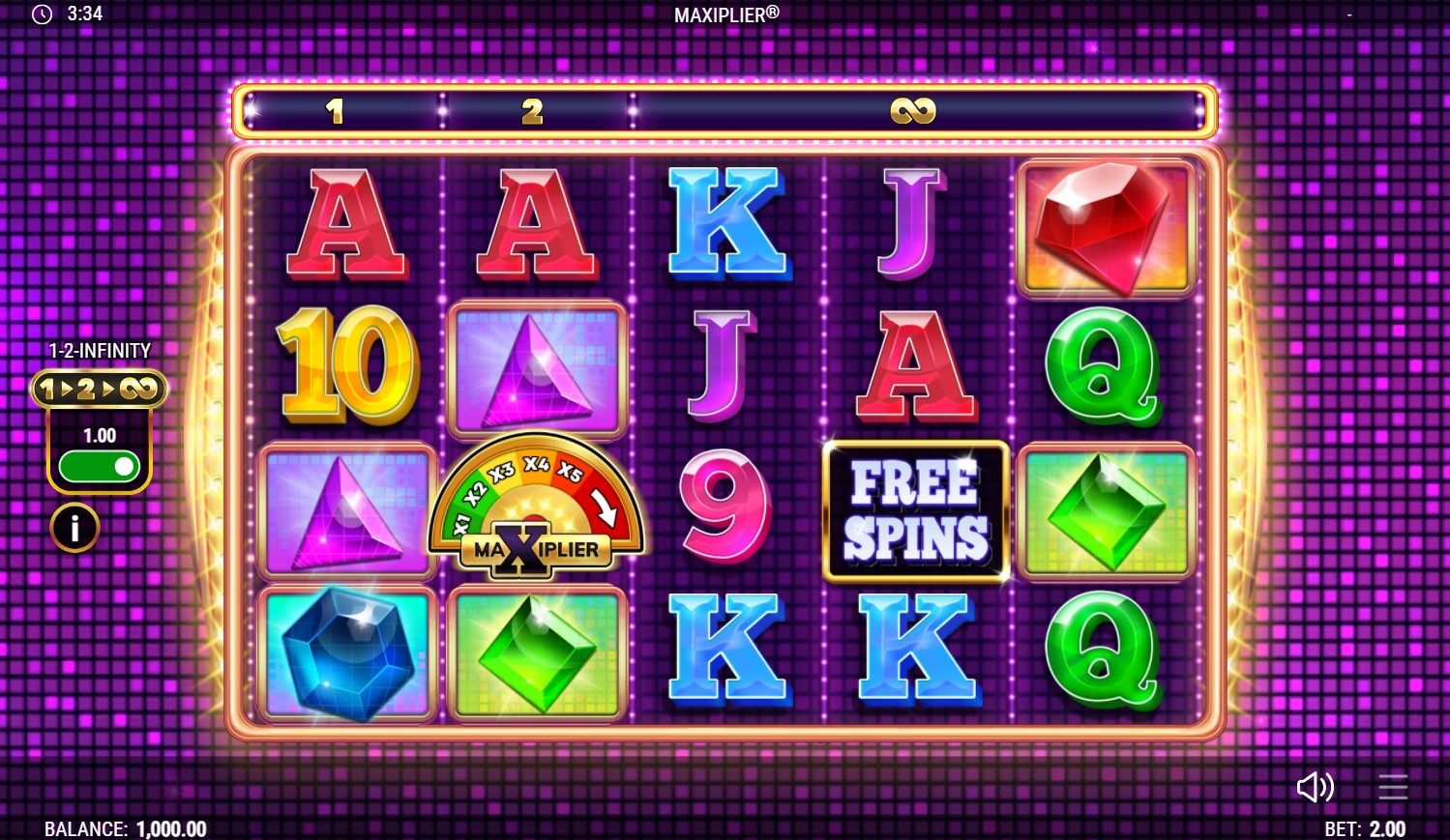 Maxiplier Slot Gameplay