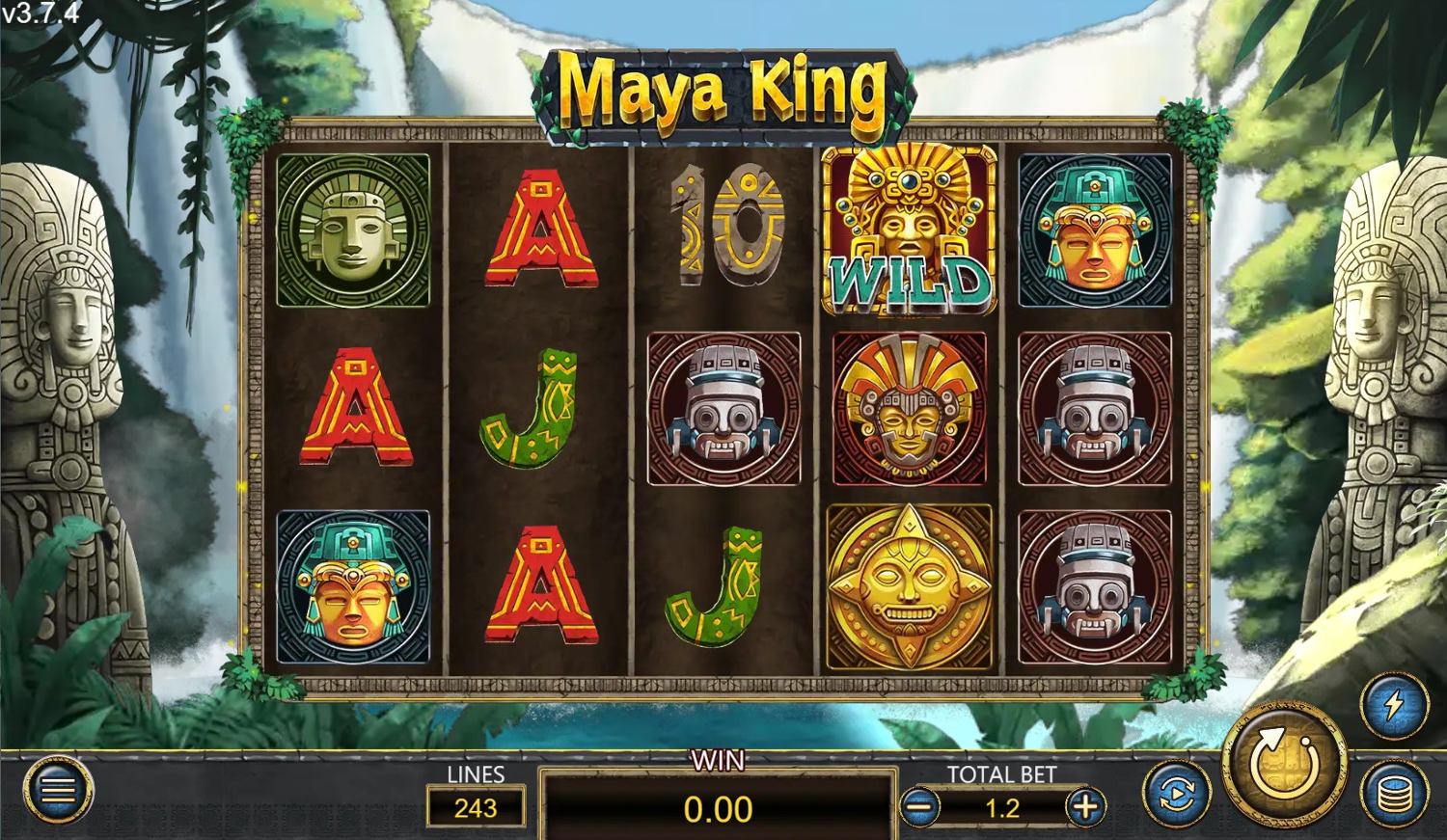 Maya King Slot Gameplay