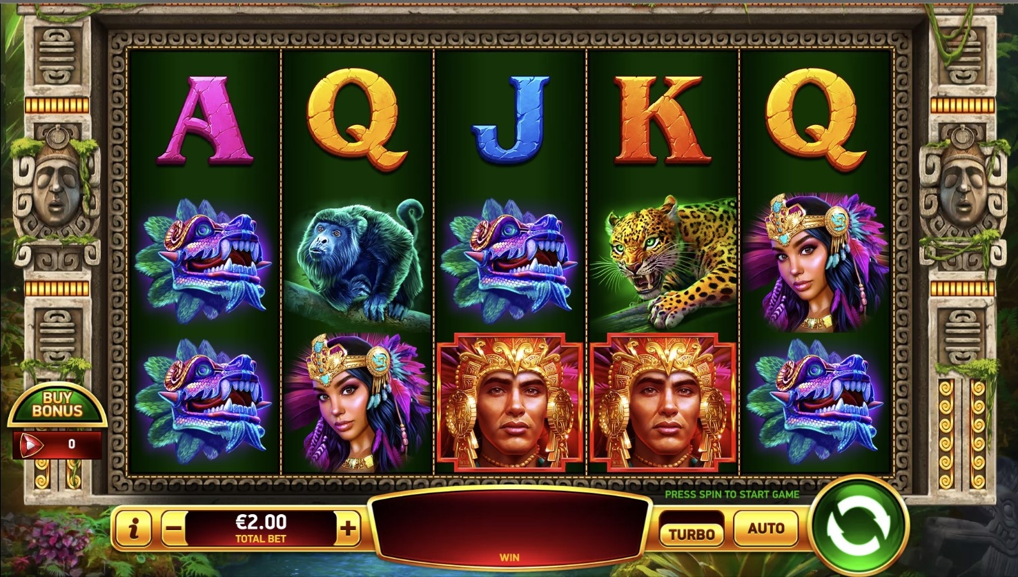 Mayan Blaze Slot Gameplay
