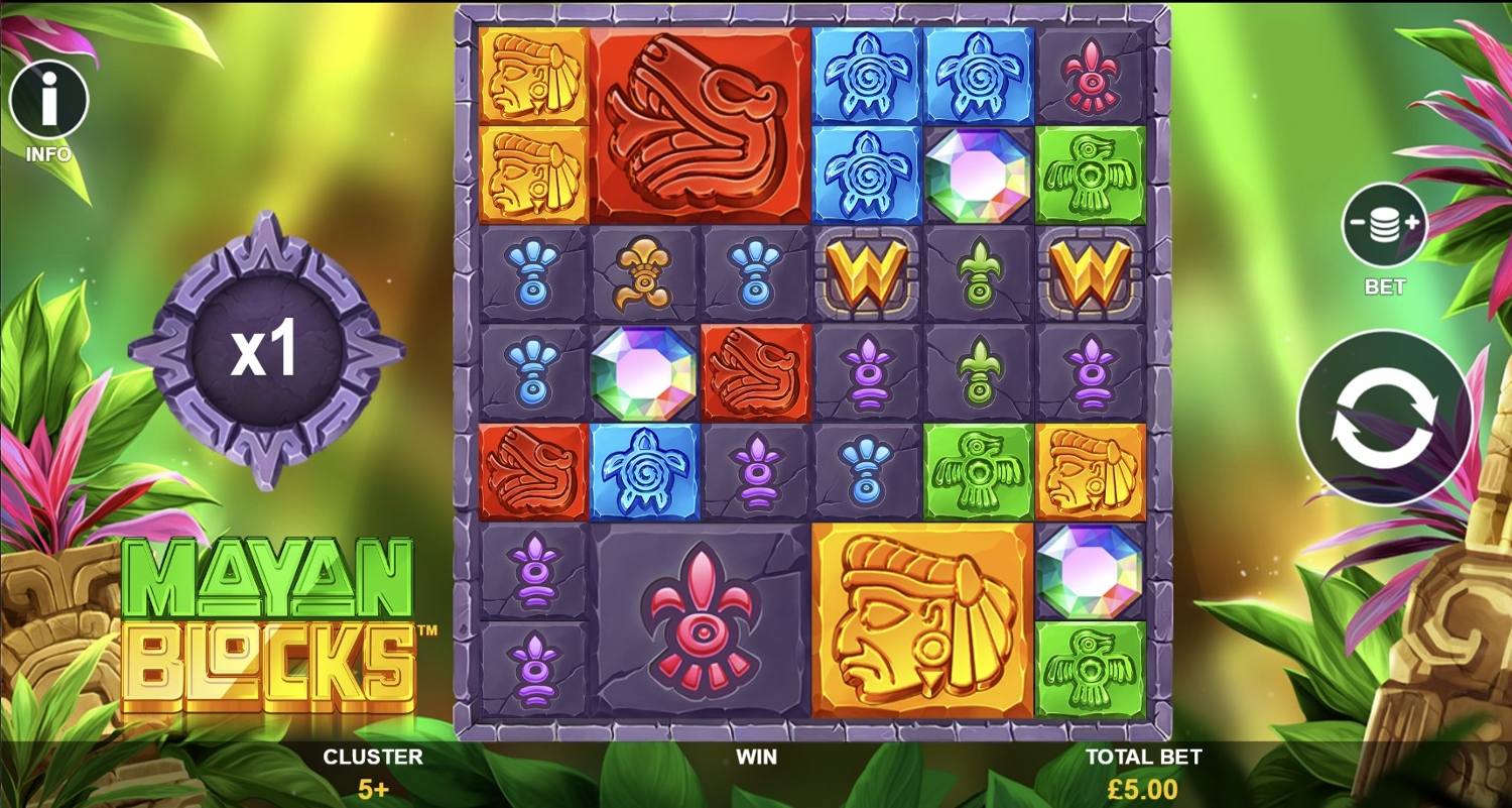 Mayan Blocks Slot Gameplay