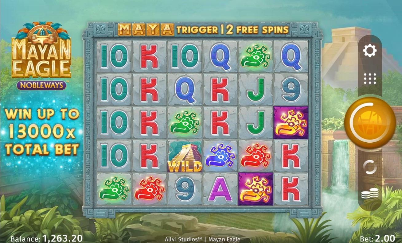 Mayan Eagle Slot Gameplay