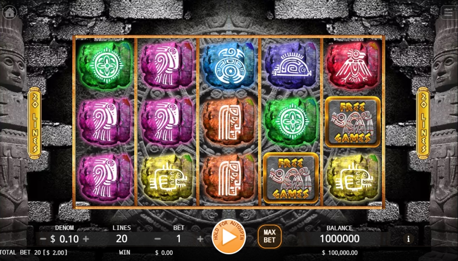 Mayan Gold Slot Gameplay