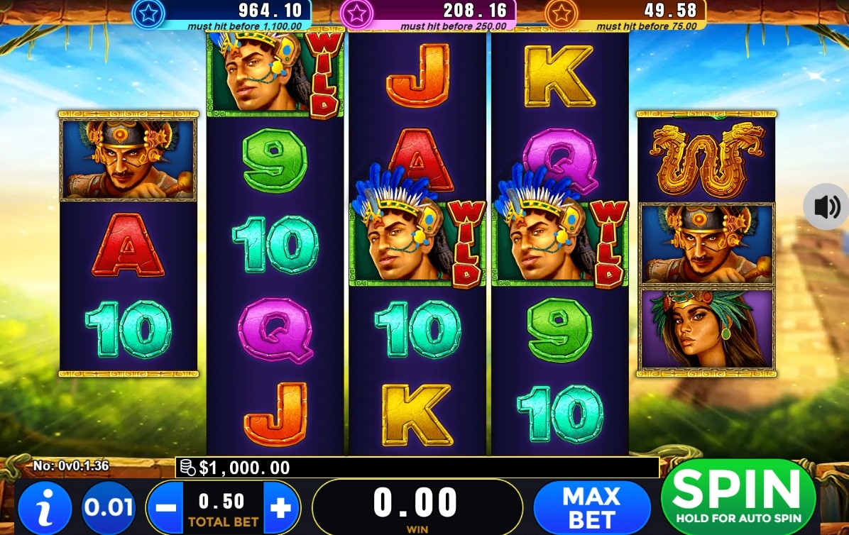 Mayan Kingdom Slot Gameplay
