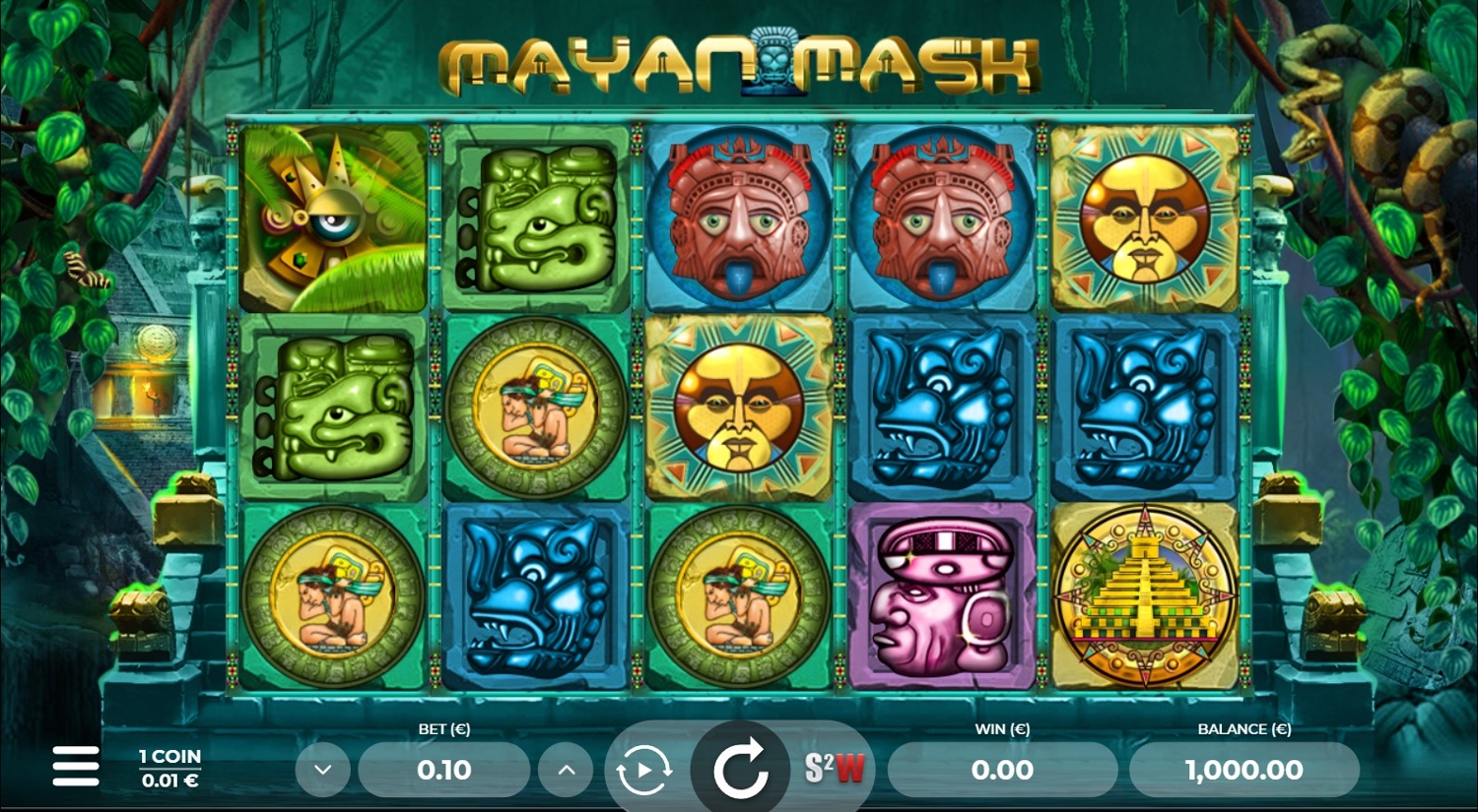 Mayan Mask Slot Gameplay