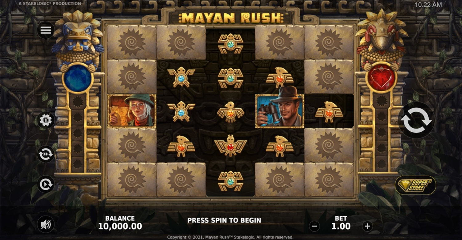Mayan Rush Slot Gameplay