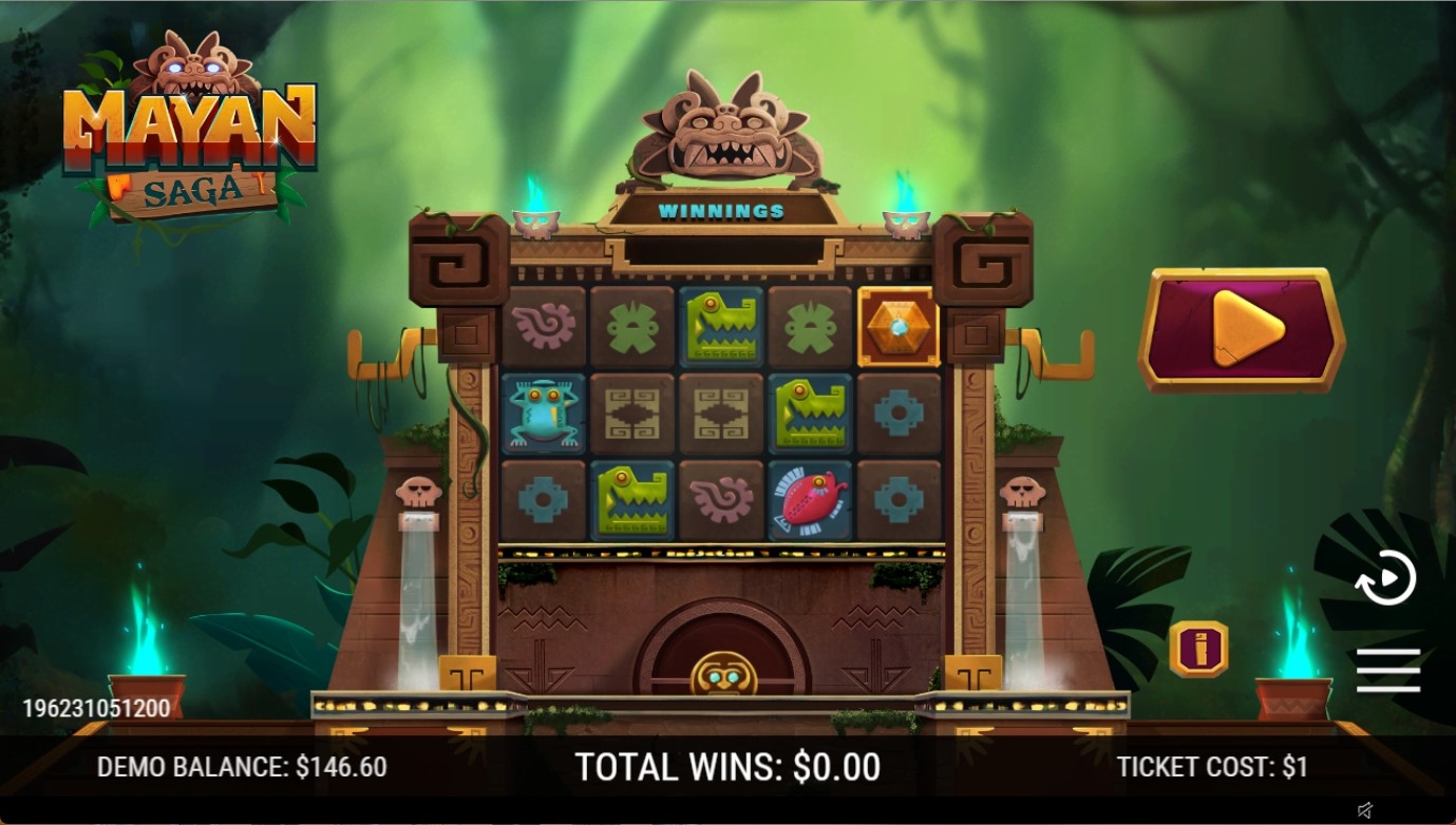 Mayan Saga Slot Gameplay