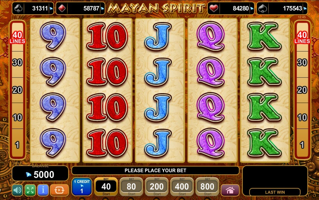 Mayan Spirit Slot Gameplay
