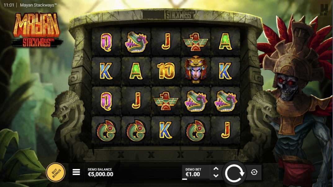 Mayan Stackways Slot Gameplay