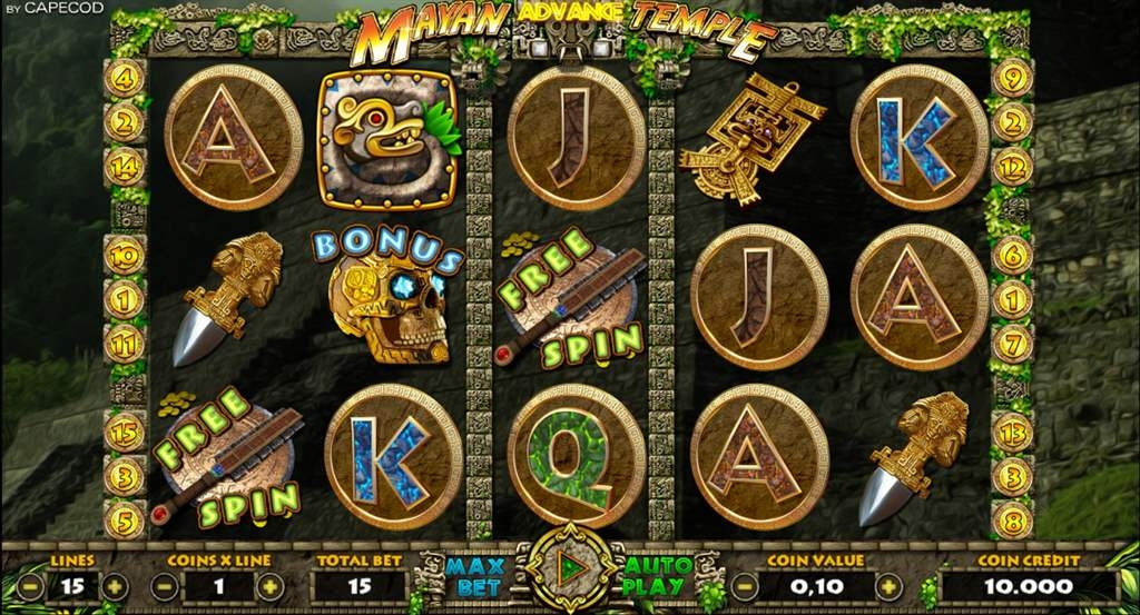 Mayan Temple Advance Slot Gameplay