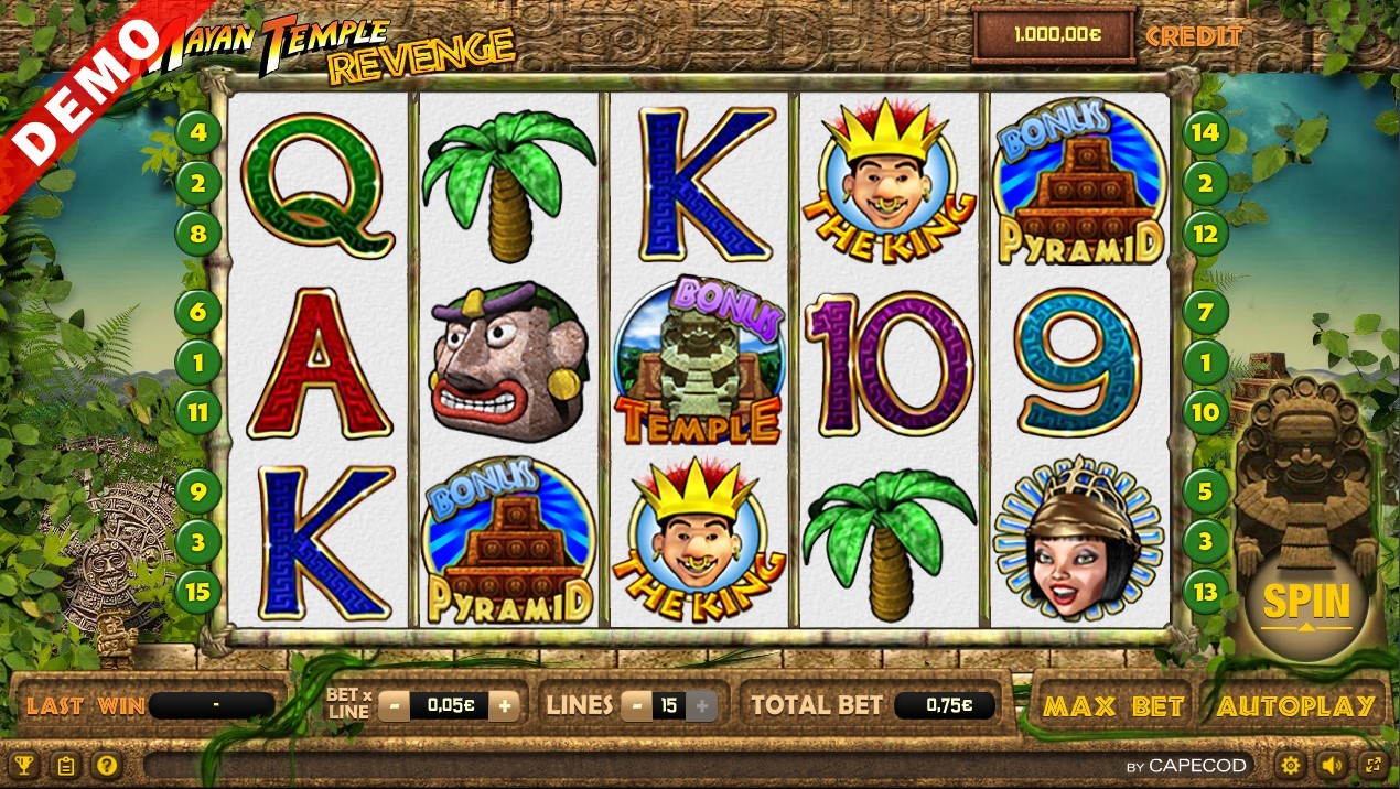 Mayan Temple Revenge Slot Gameplay