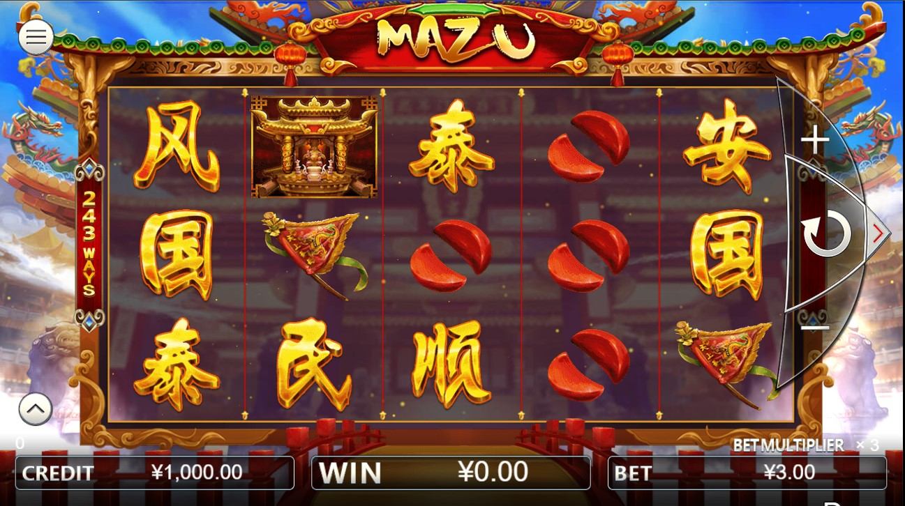 Mazu Slot Gameplay